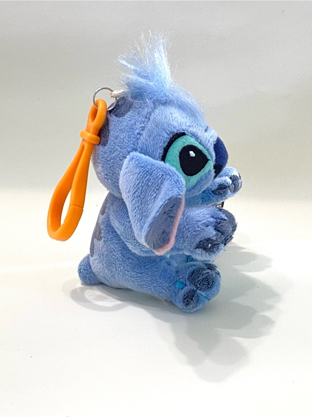 Disney Parks 4” Plush Stitch Keychain With Original Tag - Picture 5 of 16